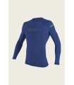 O'Neill Youth Basic Skins 50+ Longsleeve Rash Guard Pacific