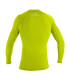 O'Neill Youth Basic Skins 50+ Longsleeve Rash Guard Pacific
