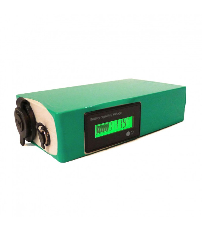 SCK PowerBank 12V Μπαταρία Λιθίου με LCD οθόνη