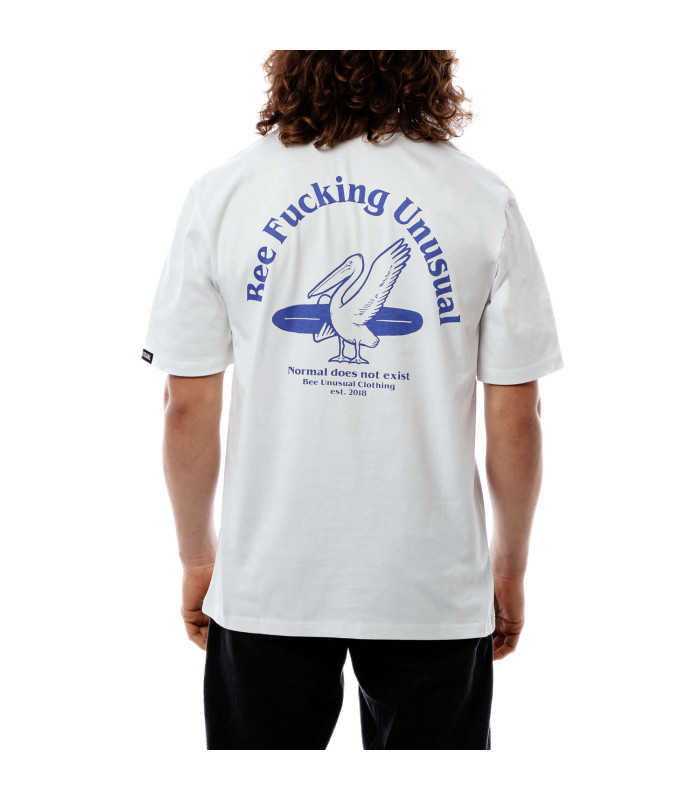 Bee Unusual “Petros” T-shirt White