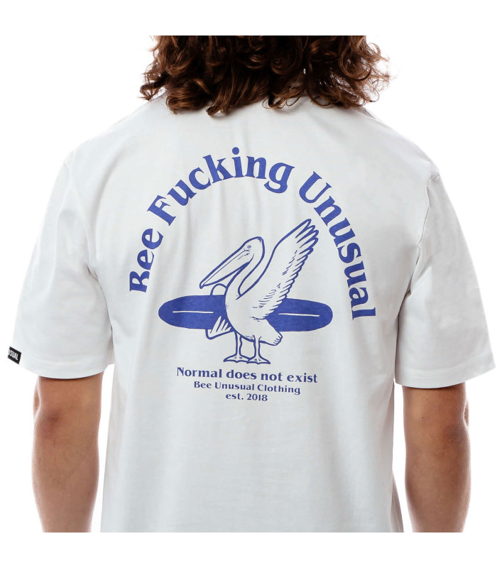 Bee Unusual “Petros” T-shirt White