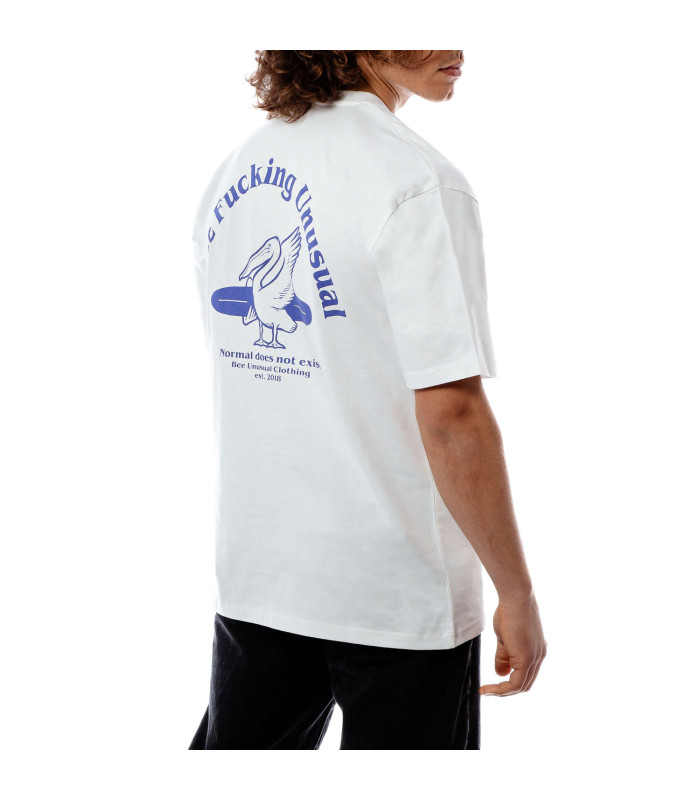 Bee Unusual “Petros” T-shirt White