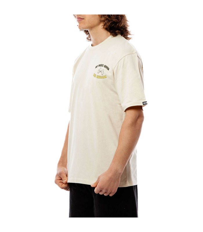 Bee Unusual “ No Fcks Given” T-shirt Almond