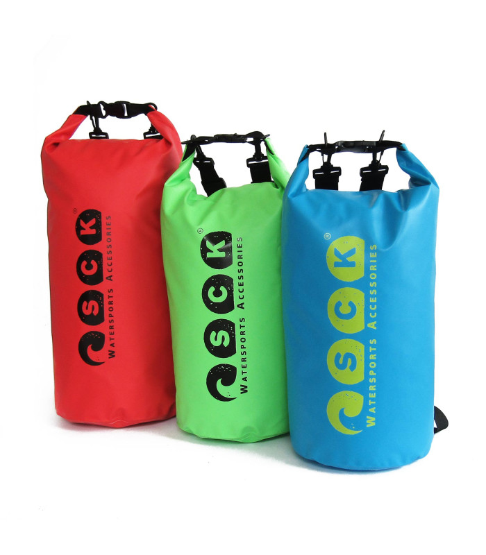 SCK Αδιάβροχος σάκος με ιμάντες πλάτης 30L κόκκινος