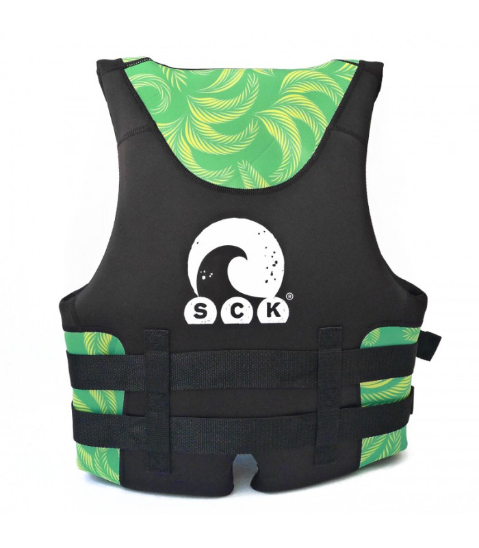 SCK Waves Σωσίβιο γιλέκο Nεοπρέν-Πράσινο