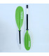 SCK Kayak Paddle Kids 2 Pieces 182cm Alluminium Green