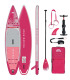 Aqua Marina Coral Touring (Raspberry) - Touring iSUP, 3.5m/15cm