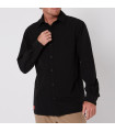 Follow Sun Shirt L/S - Black