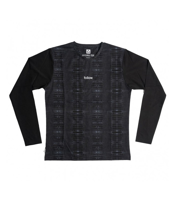 Follow Pro L/S Hydro Tee - Black