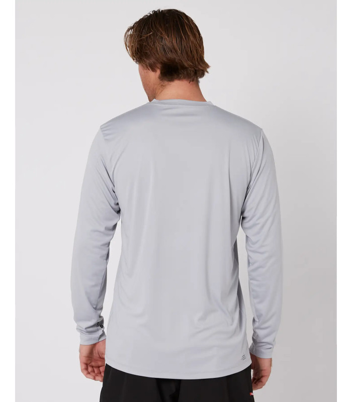 Follow Sun Tee L/S - Light Grey