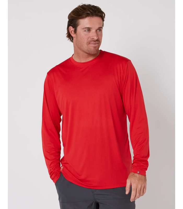 Follow Sun Tee L/S - Dirty Red