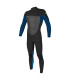 O’Neill Youth Epic 5/4mm Chest Zip GBS Wetsuit-Black/Deep Sea/Bali Blue