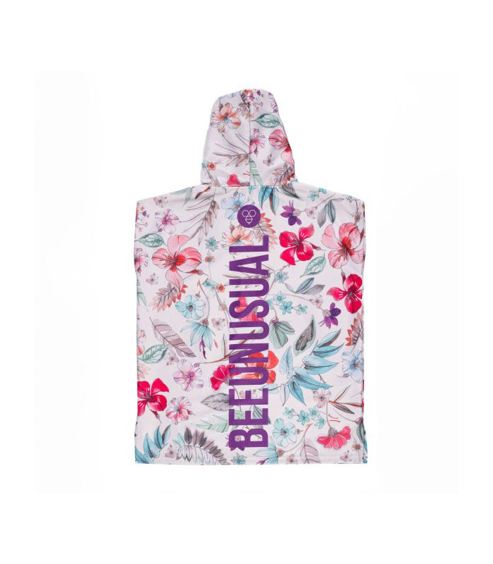 Bee Unusual “Flowers” Kids Hooded Poncho