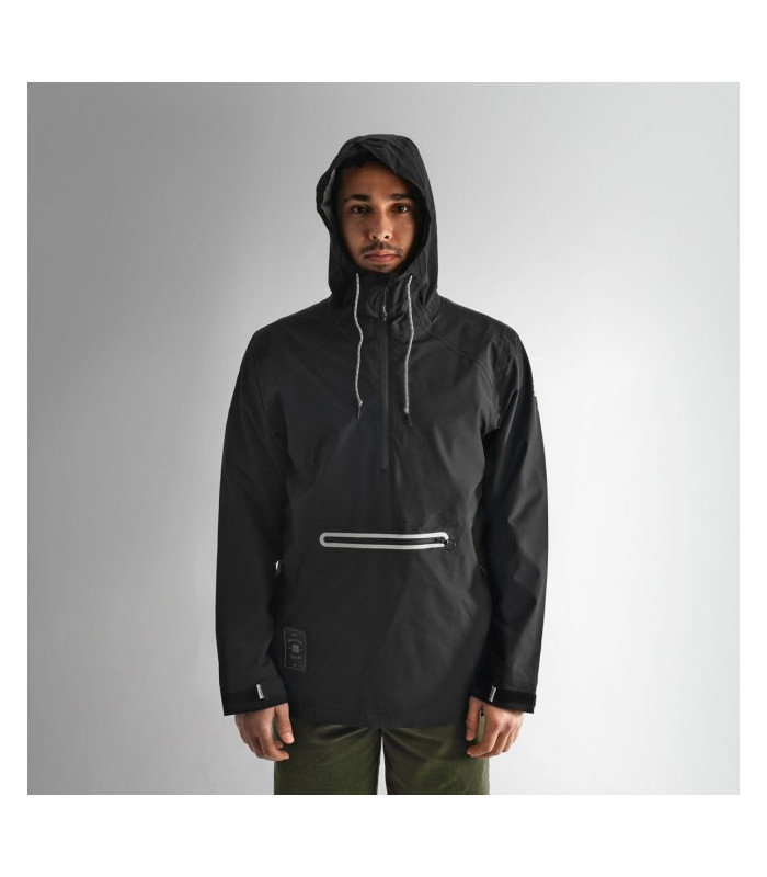 Follow Outer Spray Anorak - Black