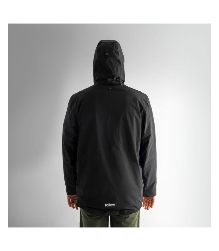 Follow Outer Spray Anorak - Black