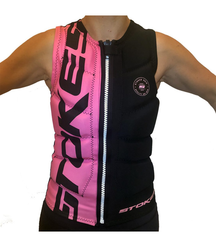Stokes Pro Logo Vest Pink