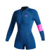 Mystic Lunar Wetsuit Longarm Shorty Fzip