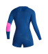 Mystic Lunar Wetsuit Longarm Shorty Fzip