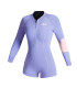 Mystic Lunar Wetsuit Longarm Shorty Fzip