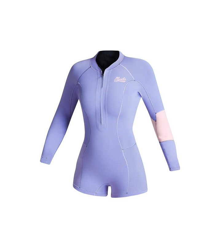 Mystic Lunar Wetsuit Longarm Shorty Fzip