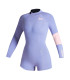 Mystic Lunar Wetsuit Longarm Shorty Fzip