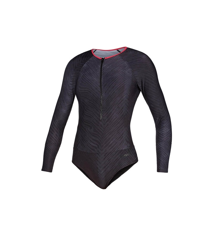 Mystic Diva LS Swimsuit - Phantom Grey
