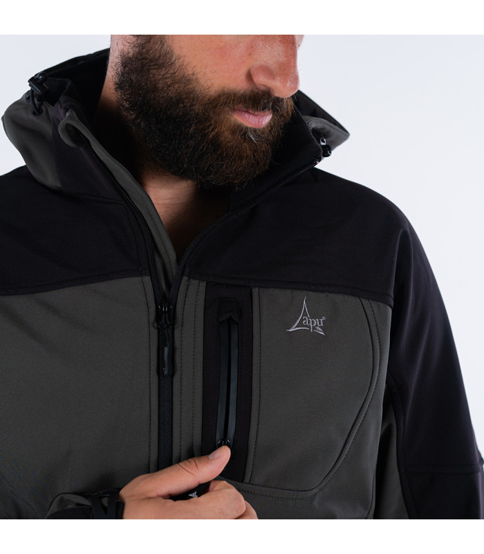 Apu Softshell Himalaya II - Grey/Black