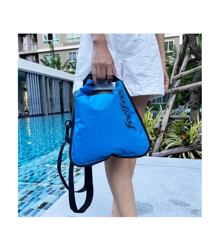 FeelFree Dry Flat Rainproof Shoulder Bag 5L - BlueSky