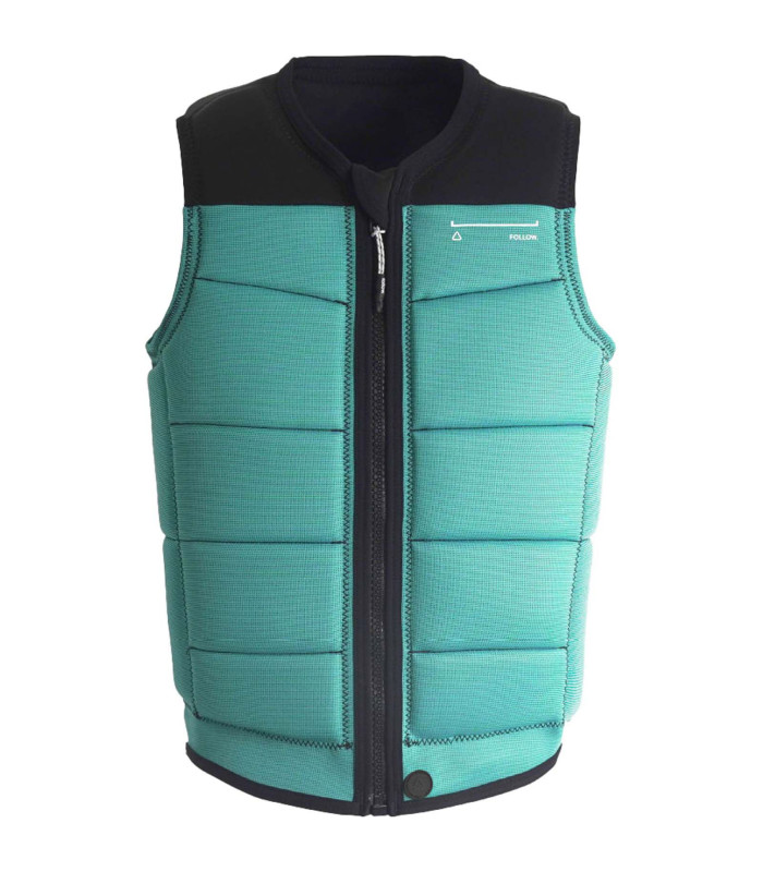 Follow Section - Black/Teal