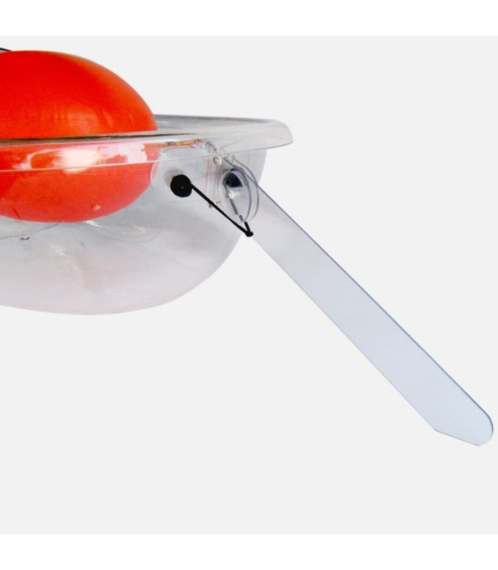 SCK Serenus 2 θαλάσσιο διθέσιο διάφανο κανό με κουπιά και καθίσματα