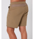 Follow All Day Shorts - Deep Taupe