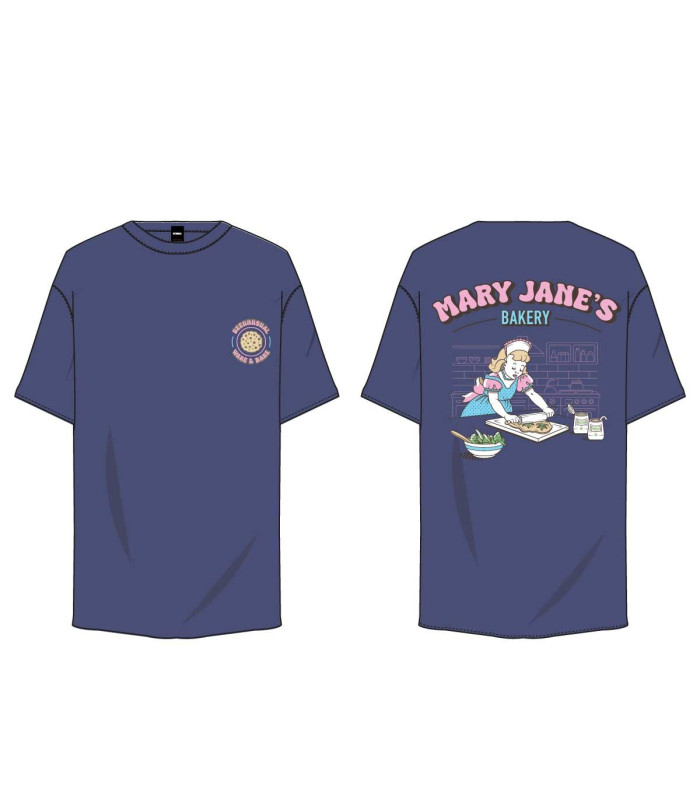 Bee Unusual Wake 'n bake relaxed t-shirt future dusk