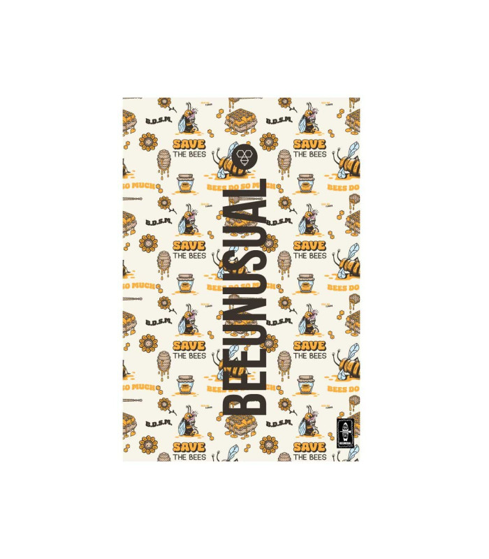 Bee Unusual BDSM beach towel 100x150