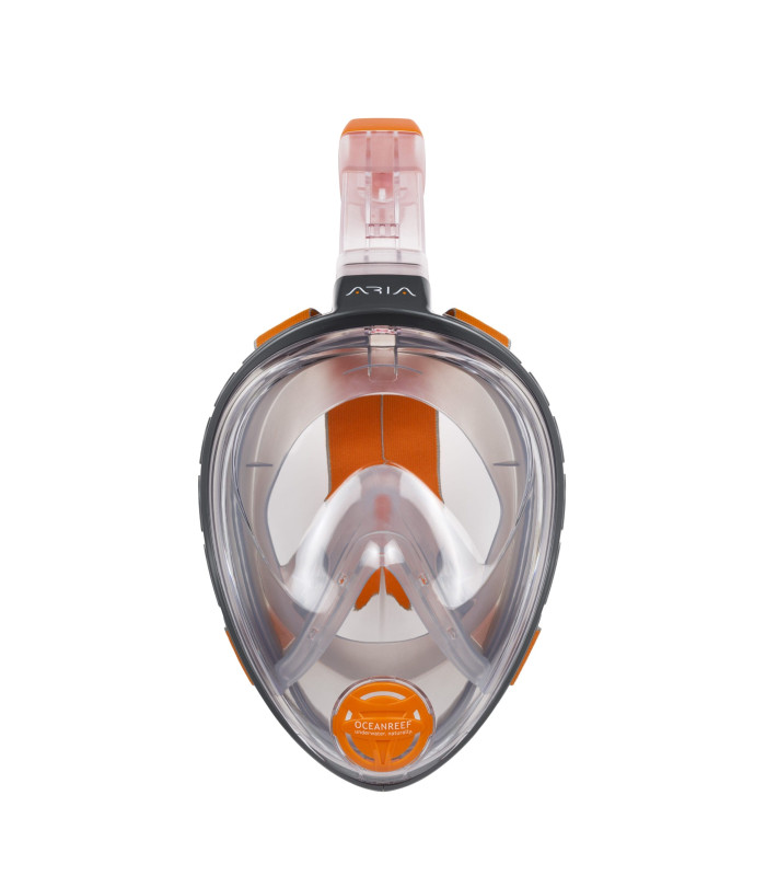 ARIA FULL FACE SNORKELLING MASK-Grey