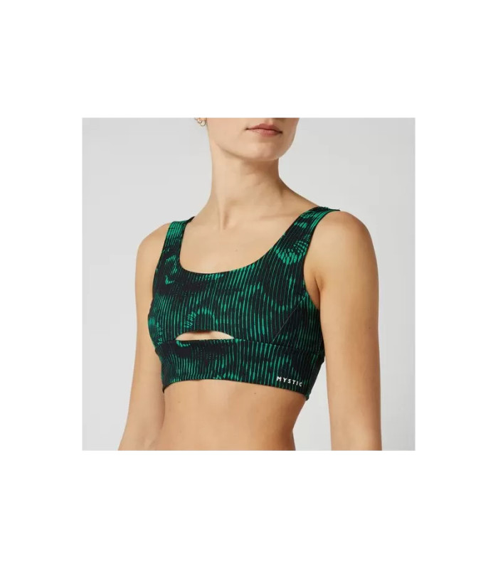 Mystic Leia Athletic Bikini Top - Black