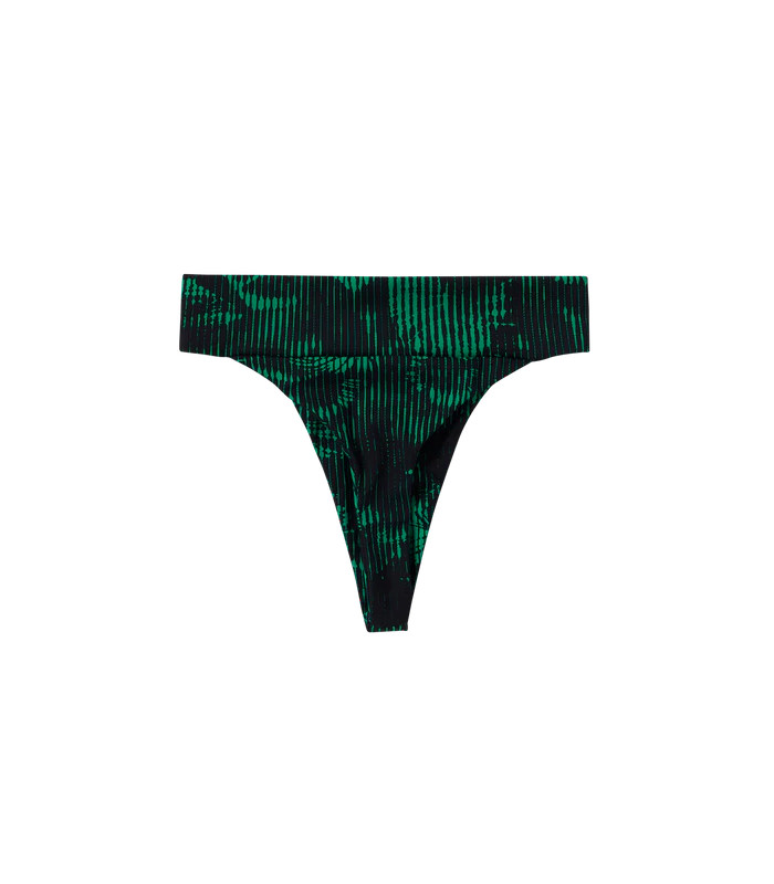 Mystic Leia Athletic Bikini Bottom - Black