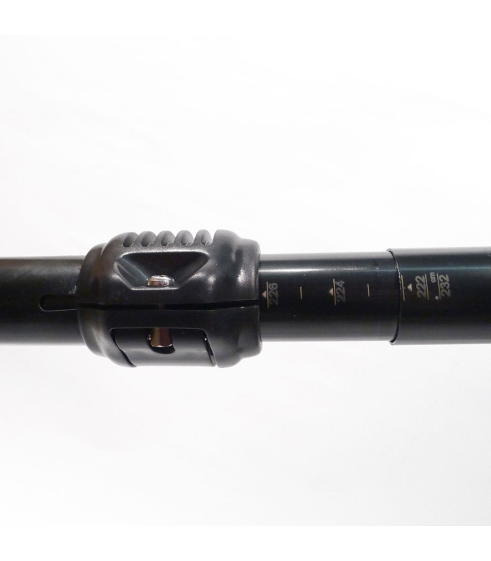 SCK Κουπί καγιάκ ρυθμιζόμενο 222-2325cm Αλουμινίου διαιρούμενο Deluxe – Μαύρο