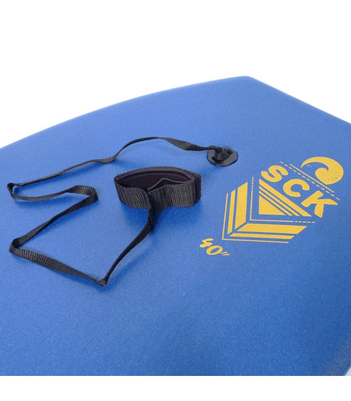 SCK Bodyboard 41" with wrist leash - Blue