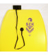 SCK Bodyboard 42" with wrist leash - Yellow