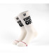 Bee Unusual ” Fck Off chunky premium ” Off White Socks