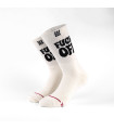 Bee Unusual ” Fck Off chunky premium ” Off White Socks