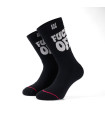 Bee Unusual ” Fck Off chunky premium ” Black Socks