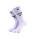 Bee Unusual ” Badass Bitch premium ” White Socks